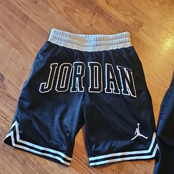 Jordan Black and Dark Blue Shorts Duo - Picture 2 of 6